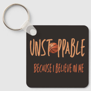 Keycahin "Unstopable" de basquete de chaveiro