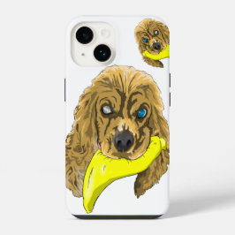 Keys & Banana, o spaniel da miniatura