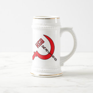 KGB que compete a caneca de cerveja