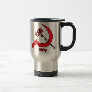 KGB que compete a caneca de viagem - Mike