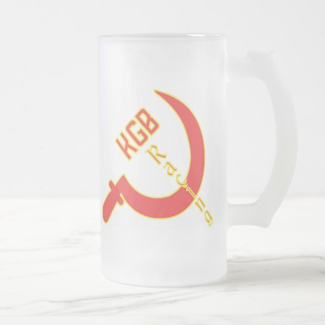 KGB que compete a caneca do fosco (Direita)
