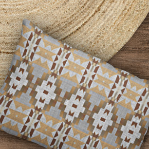 Khaki Beige Taupe Dark Brown Cinza Padrão Tribal