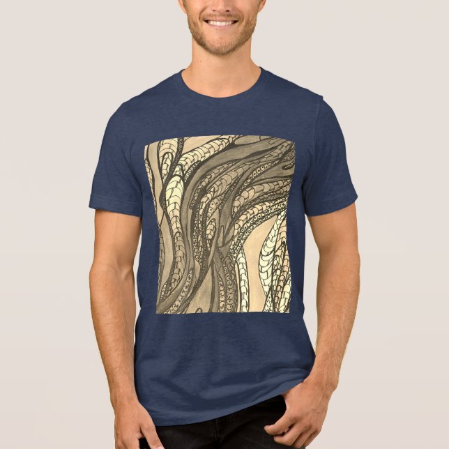 "Khaki Tan Green Silk Harvest" masculino (Frente)