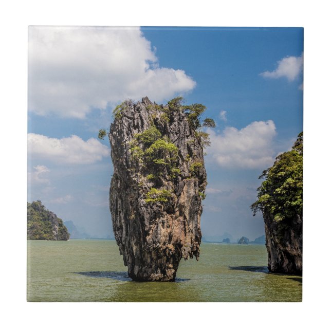 Khao Phing Kan Rock Island Phuket na Tailândia (Frente)