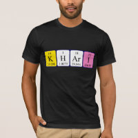 Khari — Camisa de nome de mesa periódica