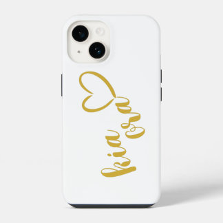 KIA ORA DOURADA SCRIPT KIWI NEW ZEALAND NZ MAORI