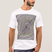 Kian | Camiseta de Arte Abstrata Desenhada à Mão