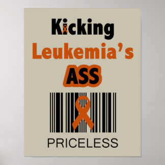 Kicking Leukemia - Poster inestimável