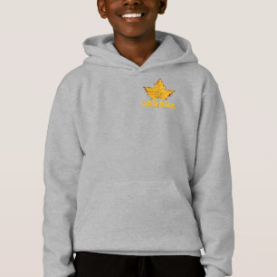 Kid de Jaqueta de Hoodie Canada Kid