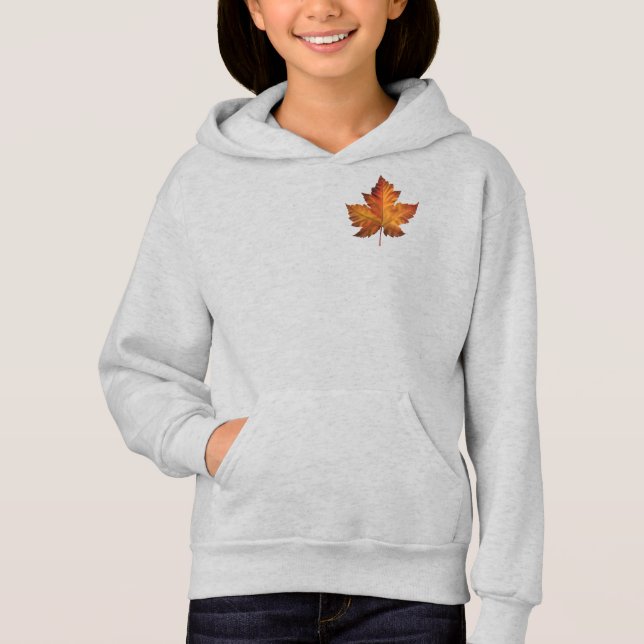 Kid de Jaqueta de Hoodie Canada Kid (Frente)
