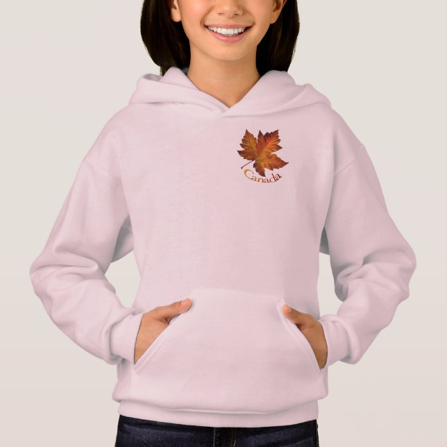 Kid de Jaqueta de Hoodie Canada Kid (Frente)