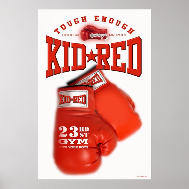 Kid Reds Gym Poster (Frente)