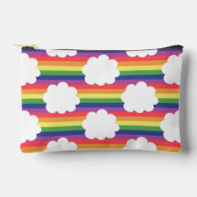 Kiddiecore Arco-íris com Nuvens