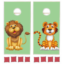 Kids Animal Cornhole Set