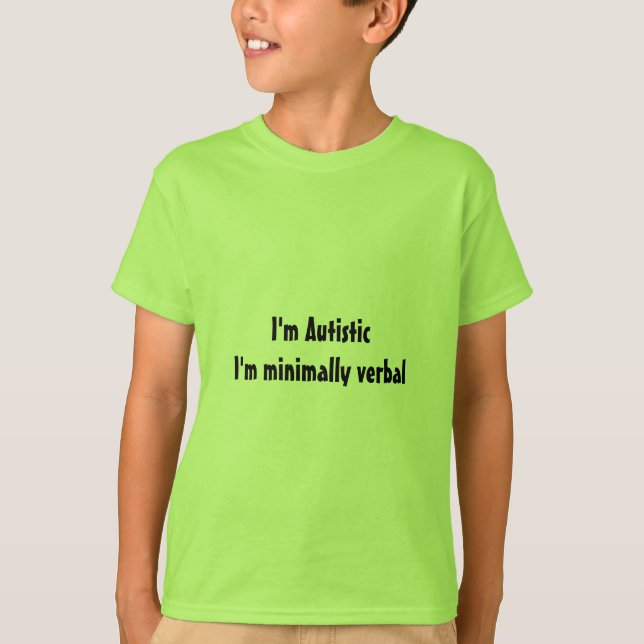 Kids Autismo camisetas (Frente)