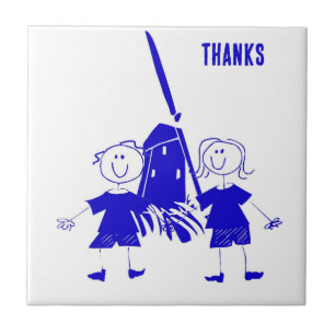 Kids Blue Dutch Stick