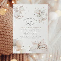 Kids Dragon Convite de aniversário