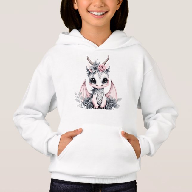 Kids Dragon Hoed Sweatshirt (Frente)