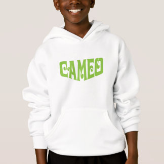 Kids Hoodie com logotipo verde Cameo