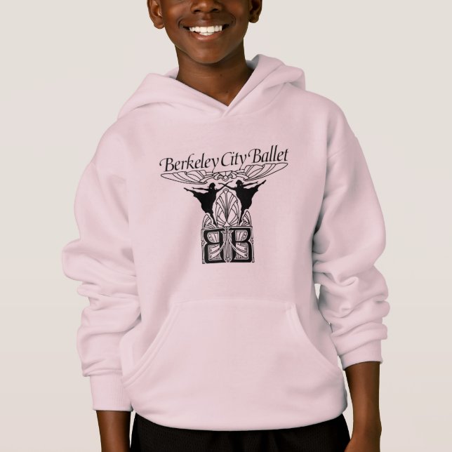 Kids Hoodie Sweatshirt - Rosa (Frente)