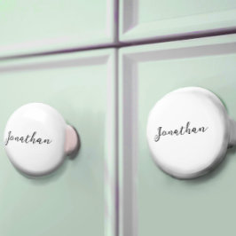 Kid's Name Ceramic Knob