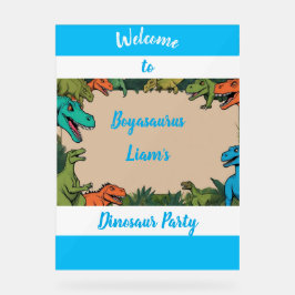 Kids Personalizado Sinal de Boas-vindas do Partido