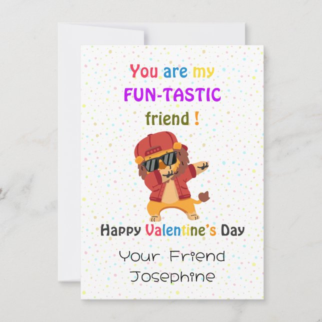 Kids Placas de Dia de os namorados de sala de aula (Frente)