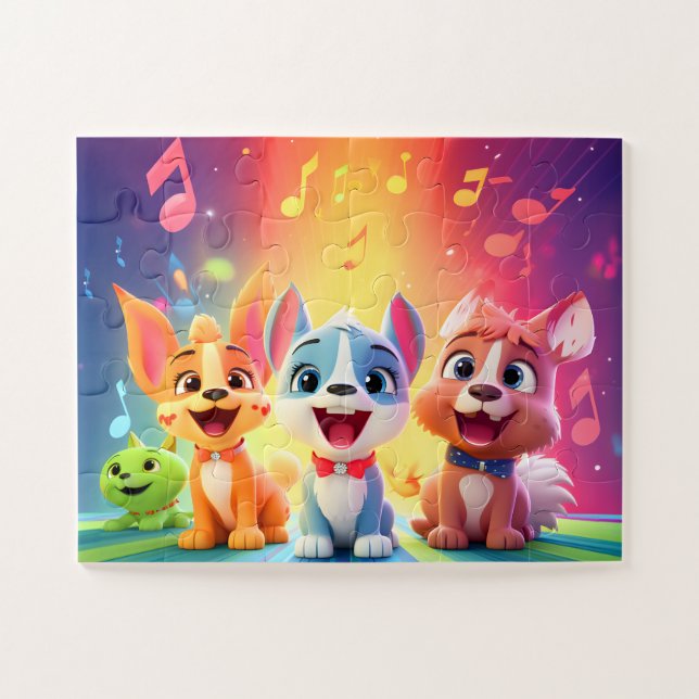 Kids Quebra-cabeça (Horizontal)