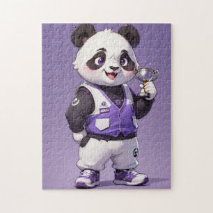 Kids Quebra-cabeça Panda
