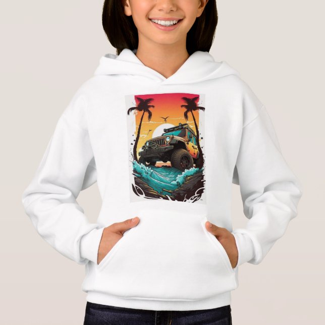 Kids T-Shirt Hoodie (Frente)