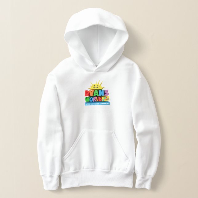 Kids White Hoodie (Postura )