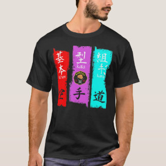Kihon Kata Kumite - Camiseta de Karato de Shorin R