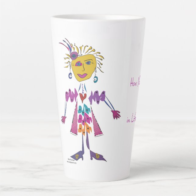 "Kiki"- Como você aparece na vida importa a caneca (Frente)