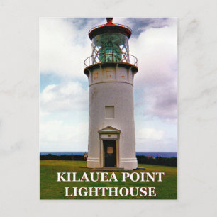 Kilauea Point Lighthouse, Kaua'i, cartão postal H
