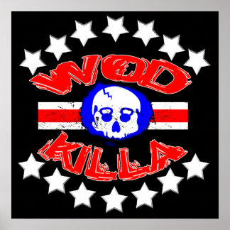 Killa do WOD - Kettle Skull Poster do Projeto RX