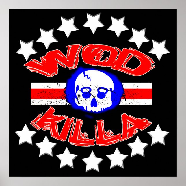 Killa do WOD - Kettle Skull Poster do Projeto RX (Frente)