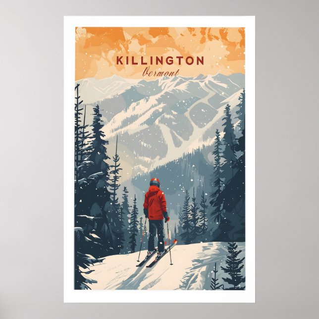 Killington Impressão Vermont 1 (Frente)
