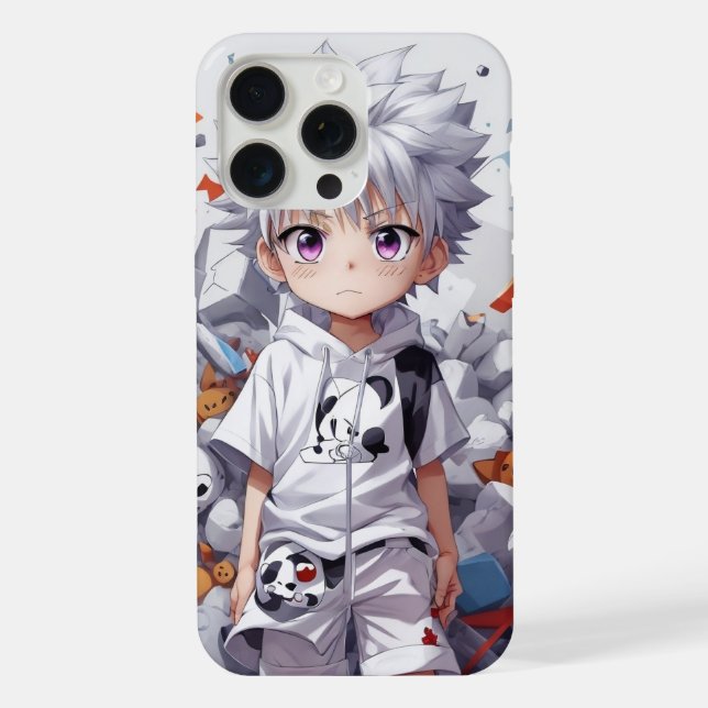 Killua Zoldyck Relâmpago Chibi (Verso)