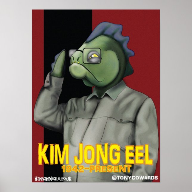 Kim Jong Eel Impressão (Frente)