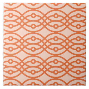 Kimono impressão, laranja-coral