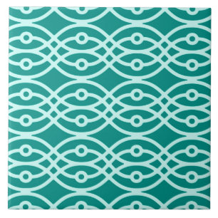 Kimono impressão, turquesa e aqua