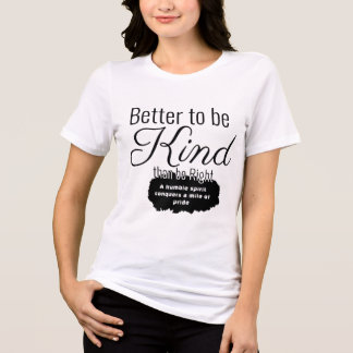 Kind & Humble Vibes Tee para ela