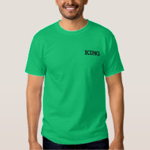 King Kelly Green Custom T-Shirts Tops para masculi