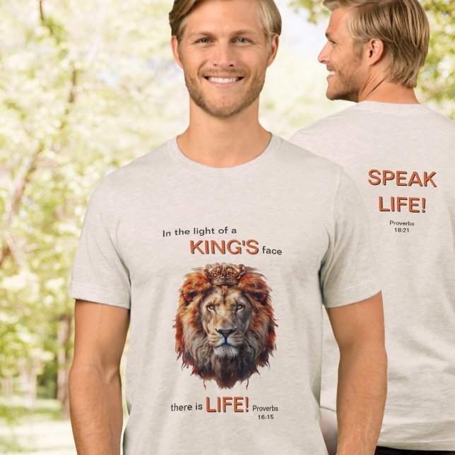King Lion fala Fé da Vida (Criador carregado)