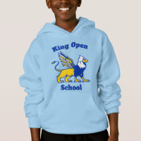 King Open' Hoodie - Crianças