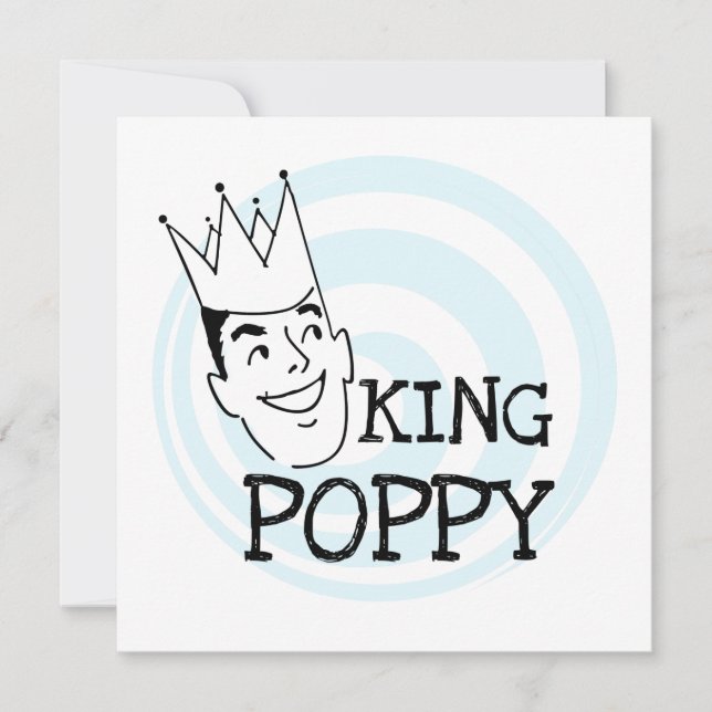 King Poppy T-shirts e Gifts (Frente)