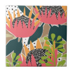 King Protea I<br><div class="desc">Rei Protea I de Melissa Wang. Formas geométricas divertidas e socos de cores vívidas são usados para criar esta arte de abstrato flor. | 159042Z</div>