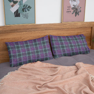 King Size Purple & Green Xadrez