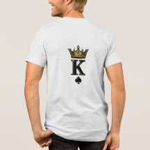 King Spade K – Minimal Couple Matching Design