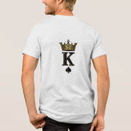 King Spade K – Minimal Couple Matching Design